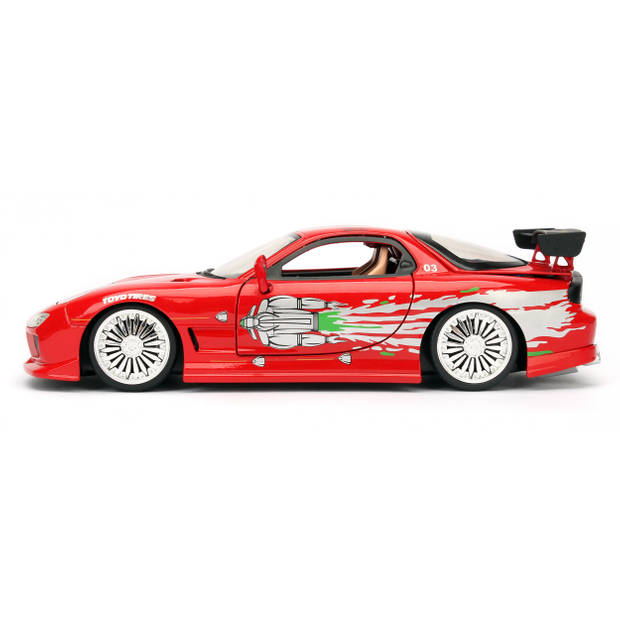 JADA auto Fast & Furious 1993 Mazda RX-7 1:24 rood