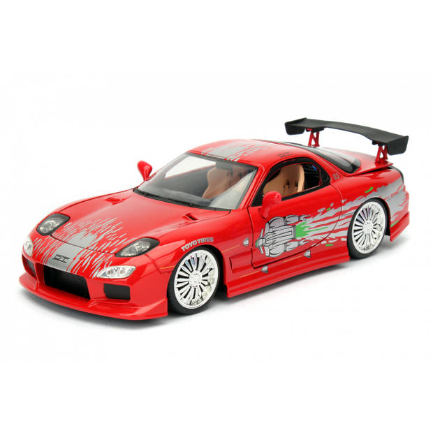 JADA auto Fast & Furious 1993 Mazda RX-7 1:24 rood