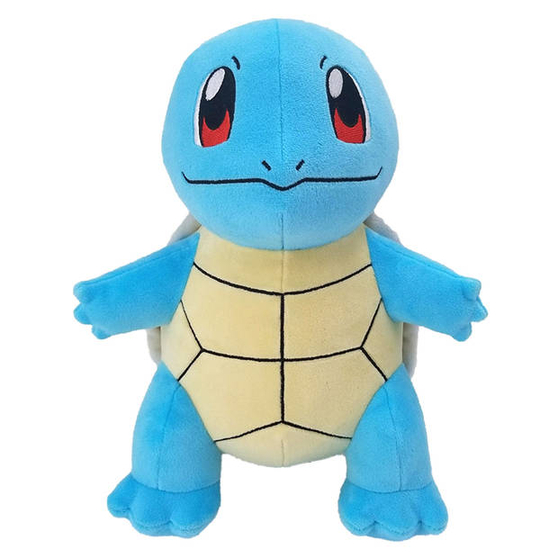 Pokémon knuffel Squirtle junior 30 cm pluche aqua