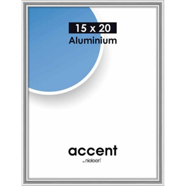 Nielsen fotolijst 51323 aluminium 15 x 20 cm zilver