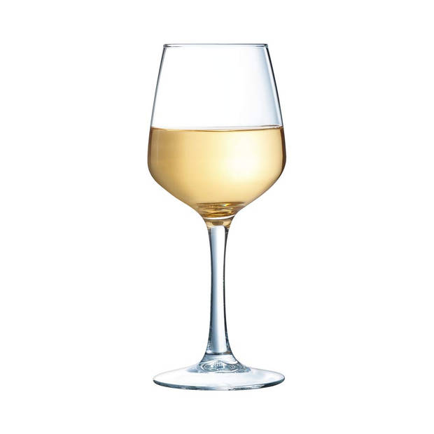 Arcoroc Lineal witte wijnglas - 31 cl - Set-6