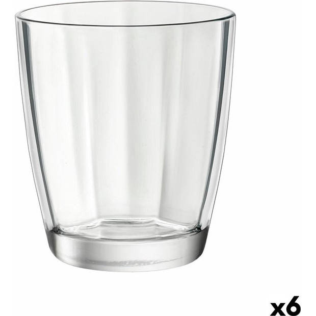 Bormioli Rocco Pulsar waterglas - 30 cl - Transparant - Set-6