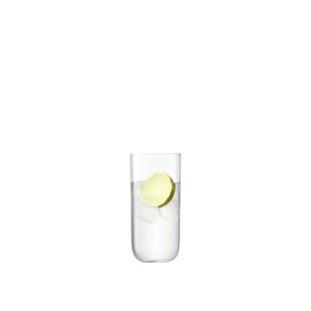 L.S.A. - Uno Tumbler Glas 490 ml Set van 6 Stuks - Glas - Transparant