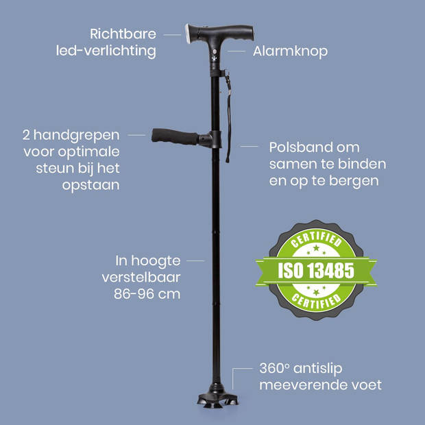 Vitadora Wandelstok - 1+1 gratis