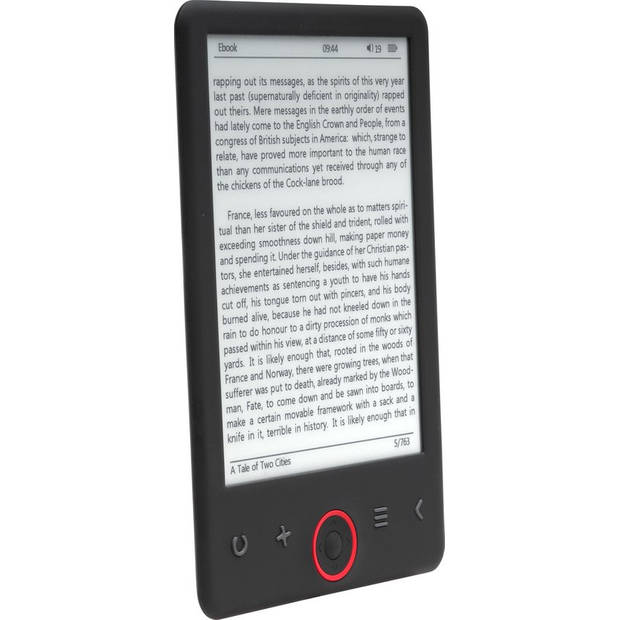 Denver - E-Reader - 4GB - 6 Inch - Zwart