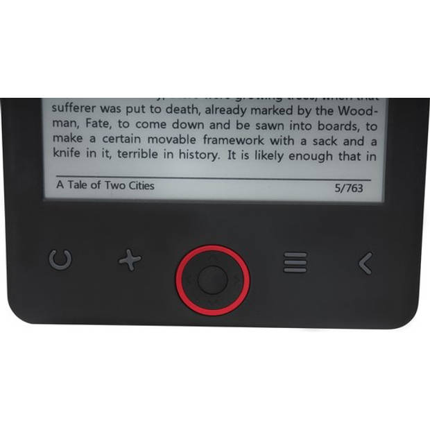 Denver - E-Reader - 4GB - 6 Inch - Zwart