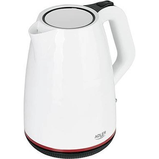 Top Choice - Witte waterkoker - Design - 2200 watt - 1.7 liter - wit diamant