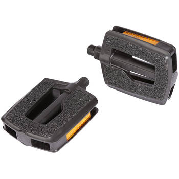 Ergotec platformpedalen 836 anti-slip 9/16 inch zwart 2 stuks