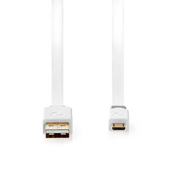Nedis USB-Kabel - CCBW60500WT10