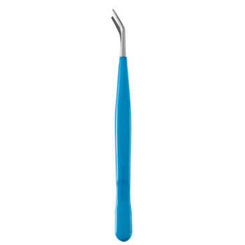 Westcott knutselpincet 15,5 cm RVS blauw/zilver