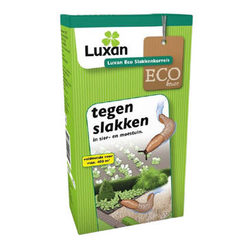 Luxan slakkenkorrels Eco 1000 gram karton groen