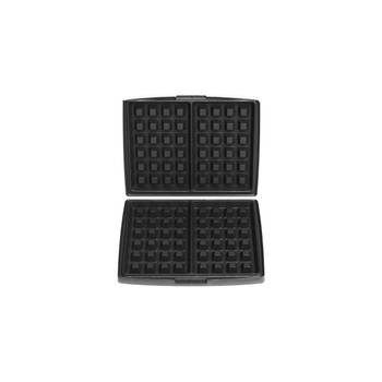 Fritel Bakplaten Set voor Brusselse en Luikse Wafel 4 x 6 cm