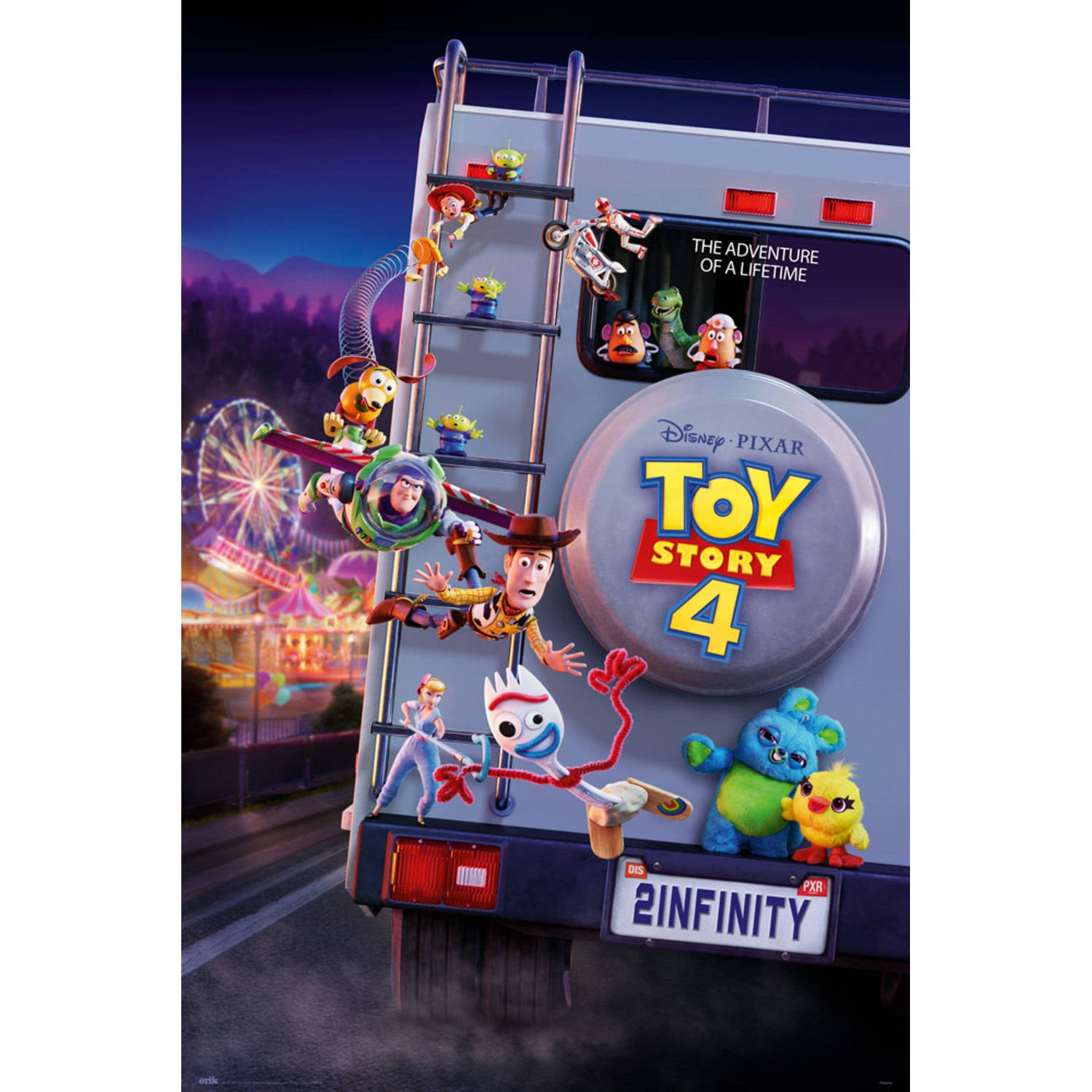 Poster Disney Toy Story 4 To Infinity 61x91,5cm