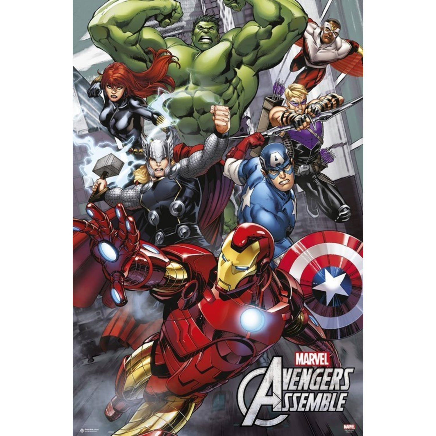 Poster Marvel Avengers Assemble 61x91,5cm