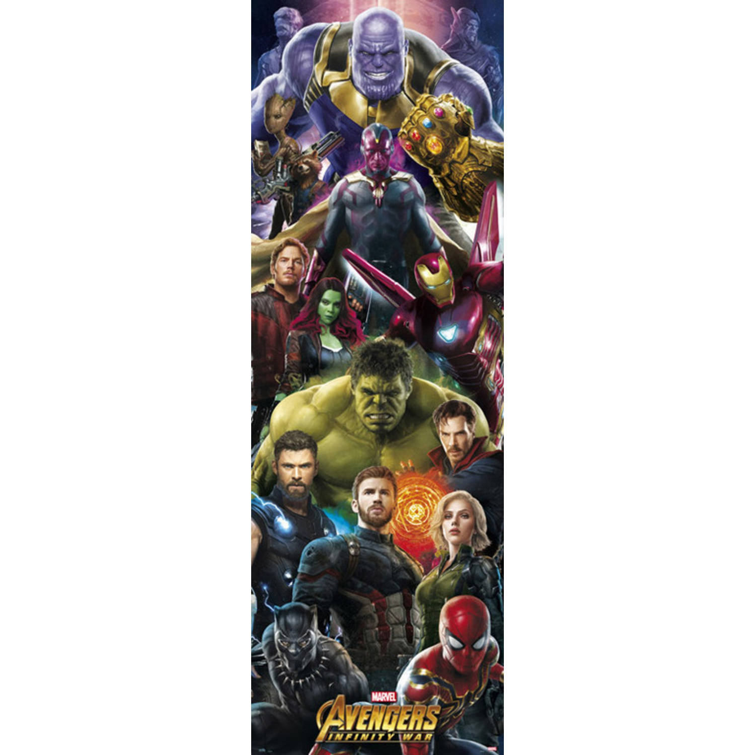 Grupo Erik Marvel Avengers Infinity War Poster 53x158cm