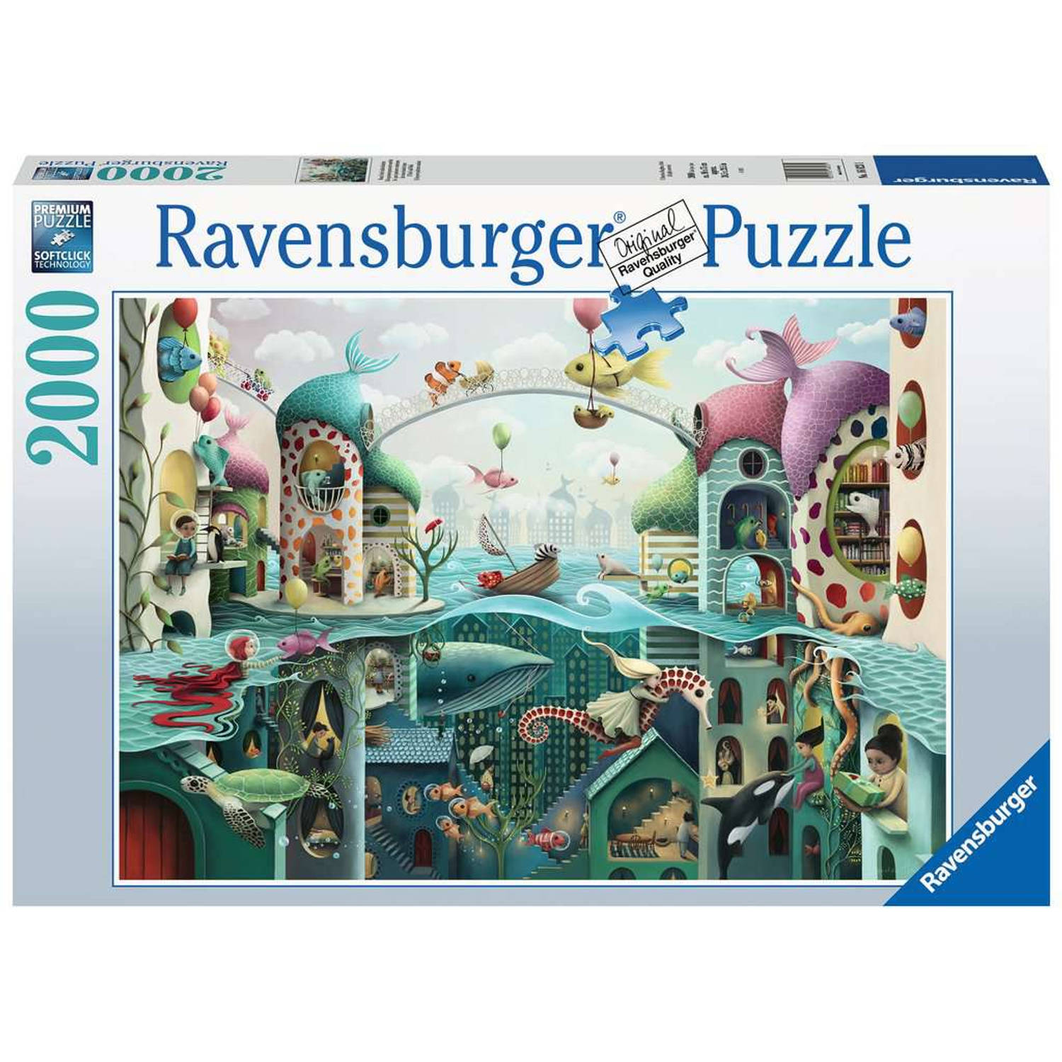 Ravensburger puzzel 2000 stukjesIf Fish Could Walk