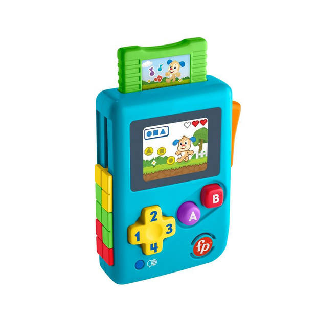 Fisher-Price gameboy junior 10 x 18 cm blauw