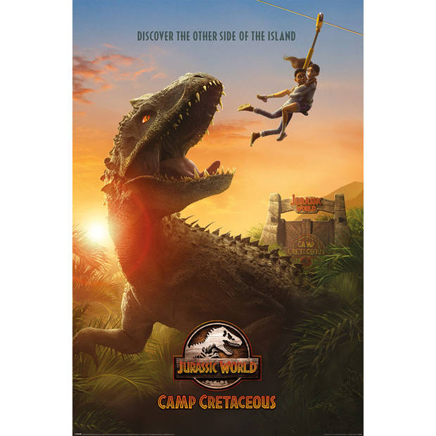Poster Jurassic World Camp Cretaceous Teaser 61x91,5cm