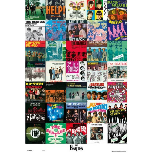 Poster Beatles Singles 61x91,5cm