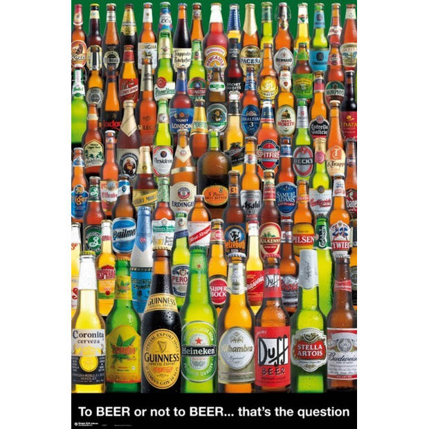 Poster Beer to Beer or Not to Beer 61x91,5cm