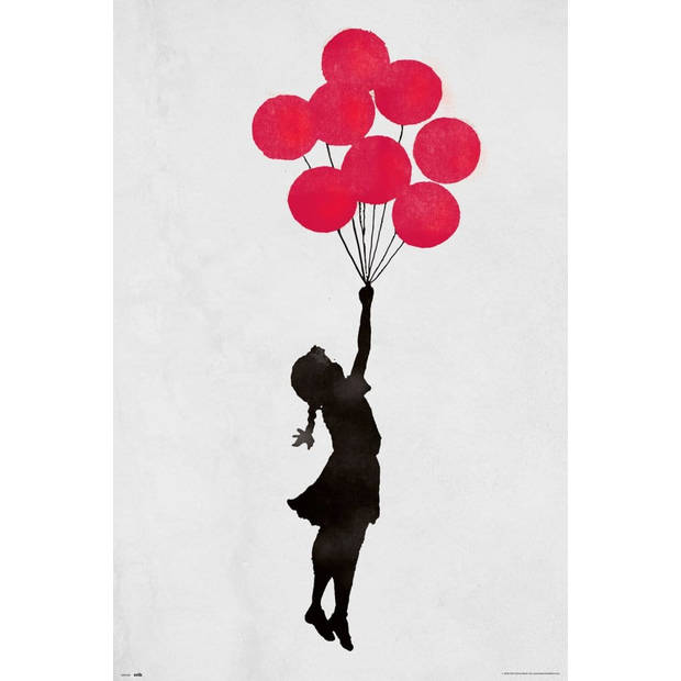 Poster Brandalised Girl Floating Original 61x91,5cm