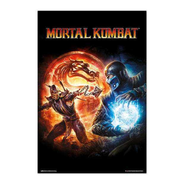 Poster Mortal Kombat 9 Videogame 61x91,5cm