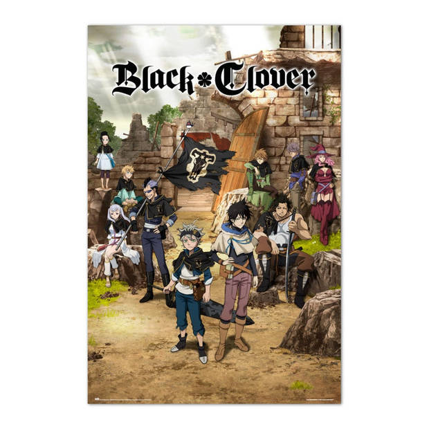 Poster Black Clover Black Bull Squad And Yuno 61x91,5cm