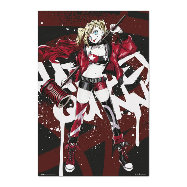 Poster DC Comics Harley Quinn Anime 61x91,5cm