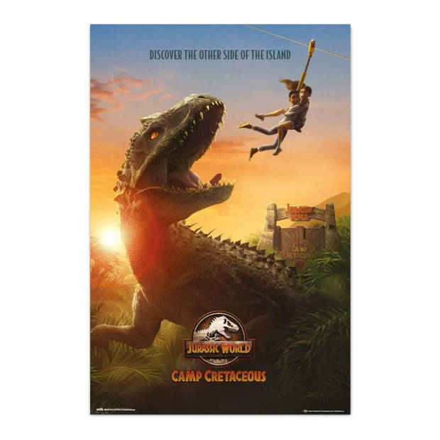 Poster Jurassic World Camp Cretaceous 61x91,5cm