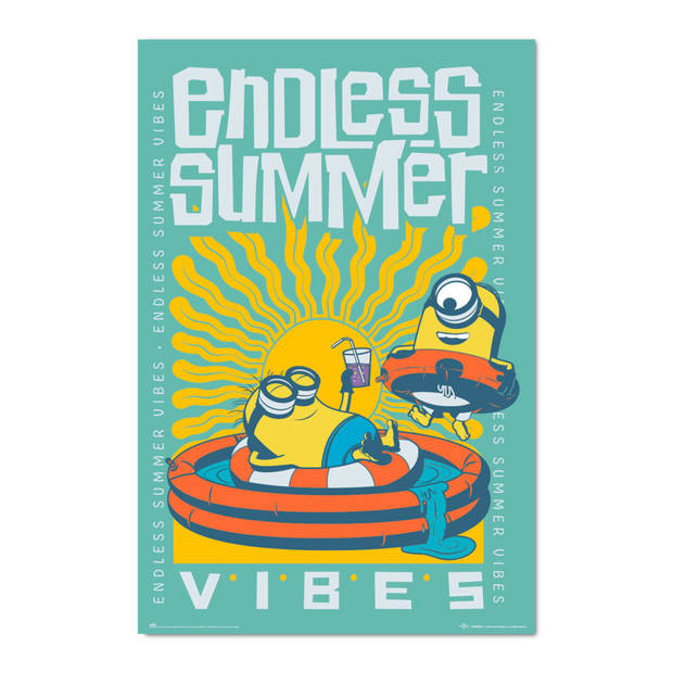 Poster Minions Endless Summer Vibes 61x91,5cm