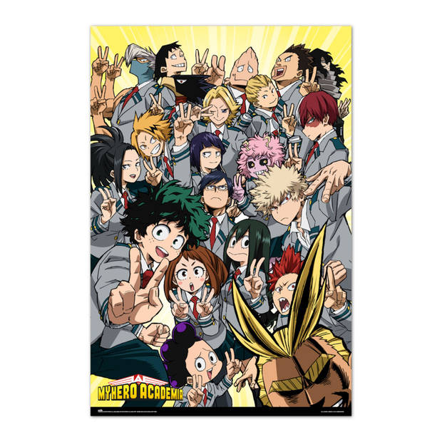 Poster My hero Academia UA Class 1-A 61x91,5cm