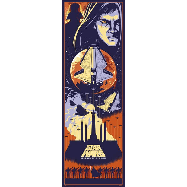 Poster Star Wars Episode III-b 53x158cm