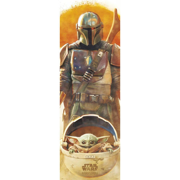 Poster Star Wars The Mandalorian 53x158cm