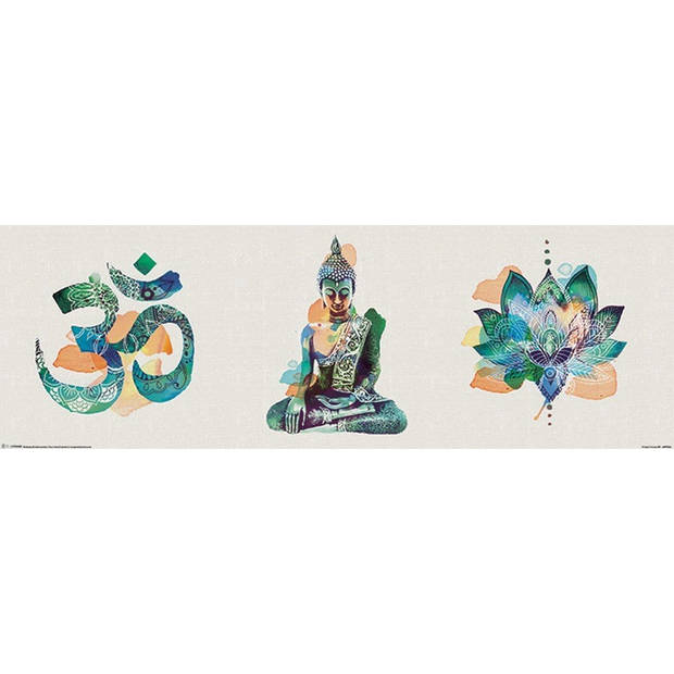 Poster Summer Thornton Yoga Triptych 91,5x30,5cm