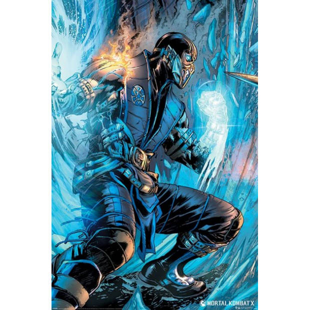 Poster Mortal Kombat Sub Zero 61x91,5cm