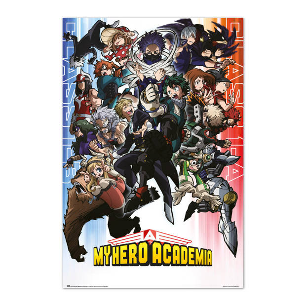 Poster My Hero Academia Class 1-A And Class 1-B 61x91,5cm