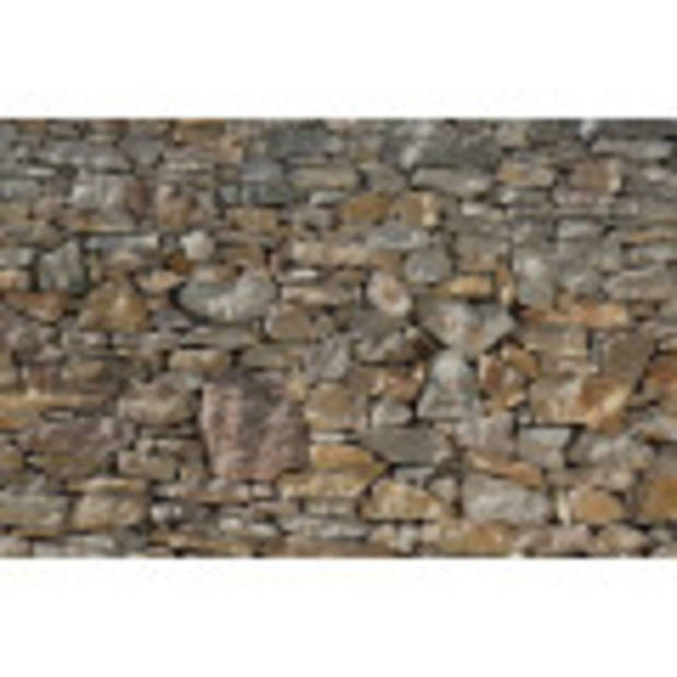 Fotobehang - Stone Wall 400x260cm - Papierbehang