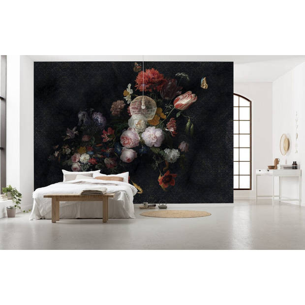 Fotobehang - Amsterdam Flowers 350x250cm - Vliesbehang