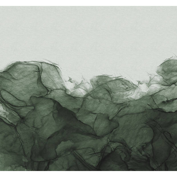 Fotobehang - Green Dust 300x280cm - Vliesbehang