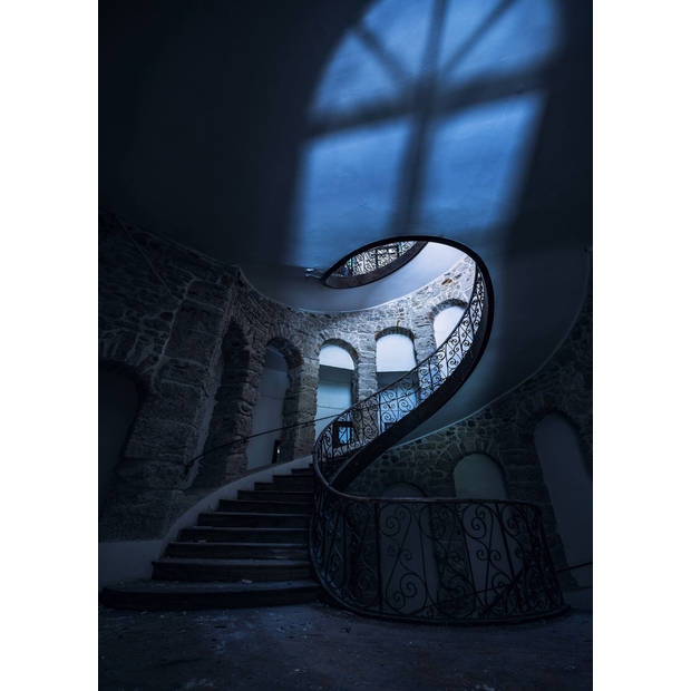 Fotobehang - The forgotten Chateau 200x280cm - Vliesbehang