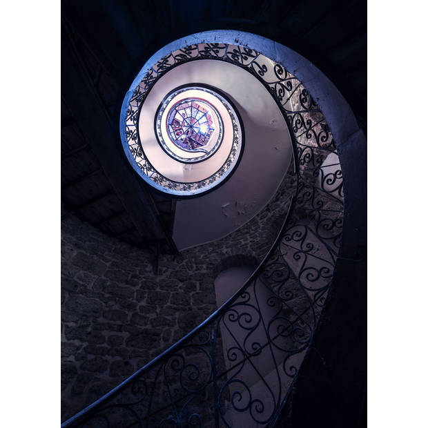 Fotobehang - Wendeltreppe 200x280cm - Vliesbehang