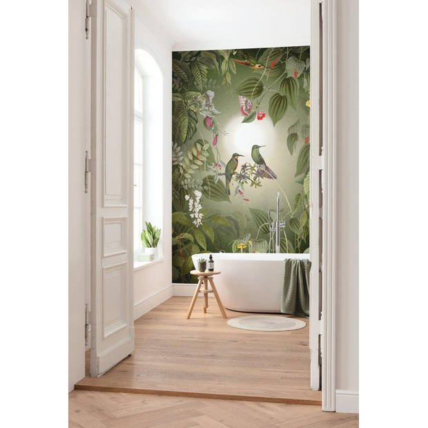 Fotobehang - Wildlife Birds 200x250cm - Vliesbehang