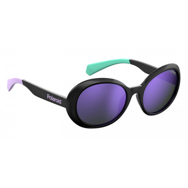 Polaroid zonnebril 8033/S 807/MF dames zwart met violet lens