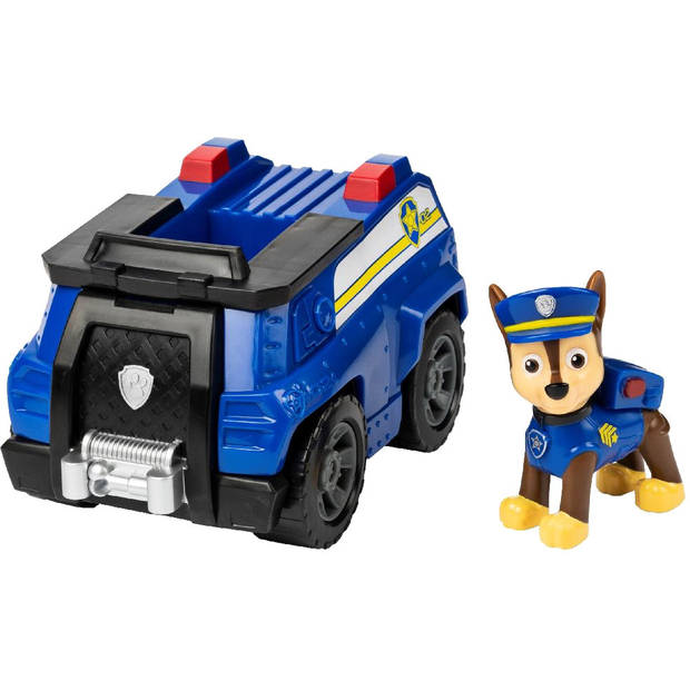 Nickelodeon speelset Paw Patrol Chase junior blauw 2-delig