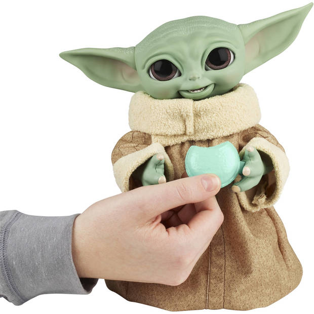 Disney speelfiguur Star Wars Grogu 32,4 cm pluche groen 6-delig