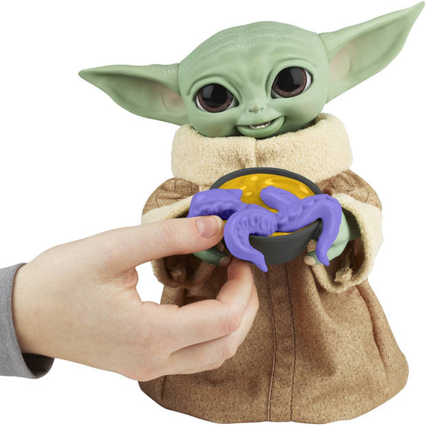 Disney speelfiguur Star Wars Grogu 32,4 cm pluche groen 6-delig