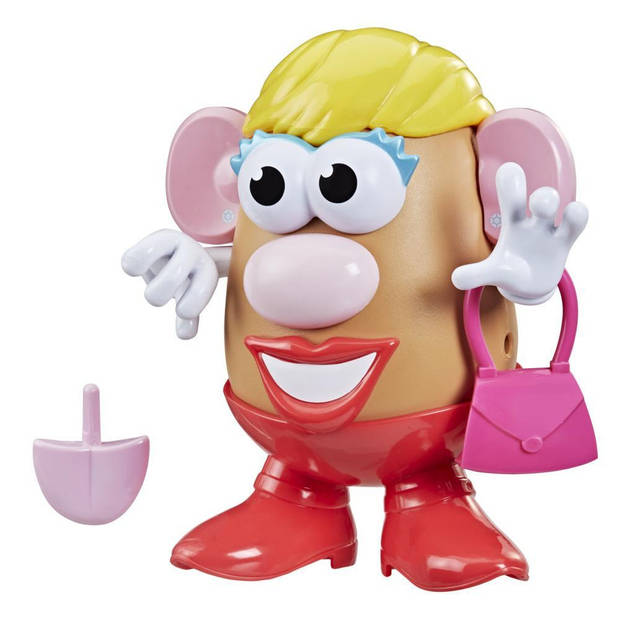 Hasbro speelfiguur Mrs. Potato Head junior 19 cm rood 12-delig