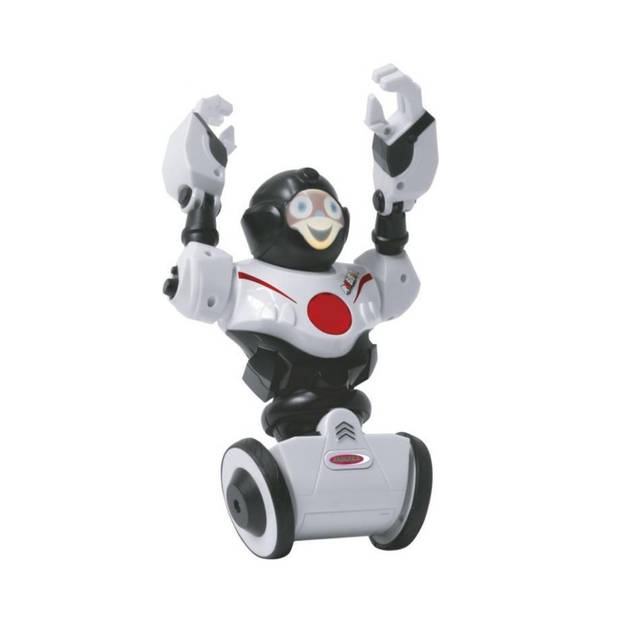 Jamara RC robot Robibot 2+6 Channel RTR sound recording met licht wit