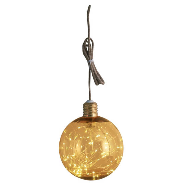 Luxform hanglamp Globe 60 led 17 x 17 x 21 cm brons 2-delig