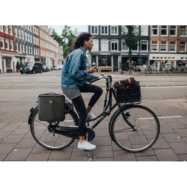 Princess Traveller Bicycle Trolley - Zwart - Fietskoffer